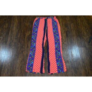 No Boundaries Boho Lounge Pants Multicolor Women's Juniors Size 3/5